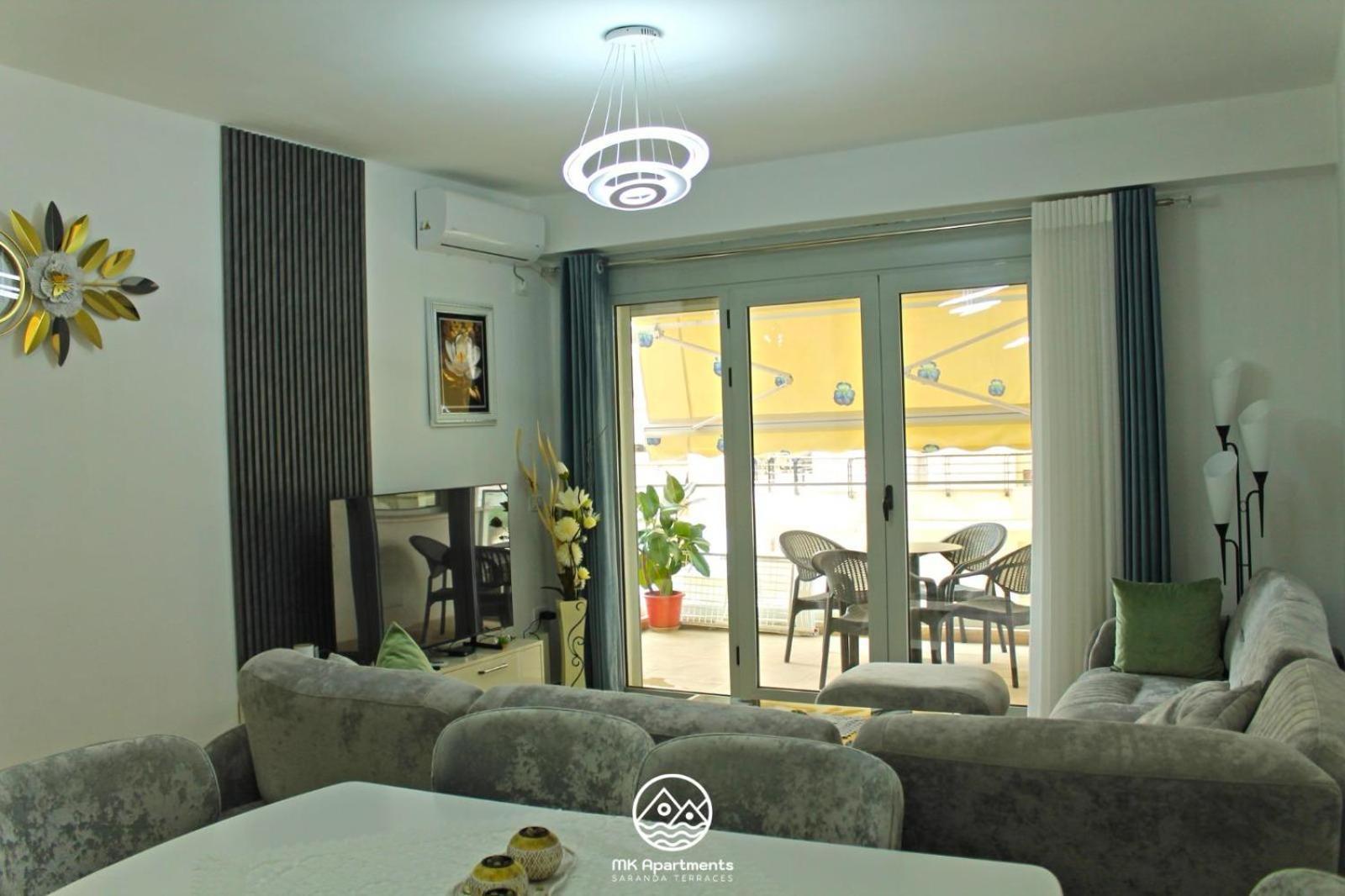 Mk Apartments Saranda Terraces Exterior photo