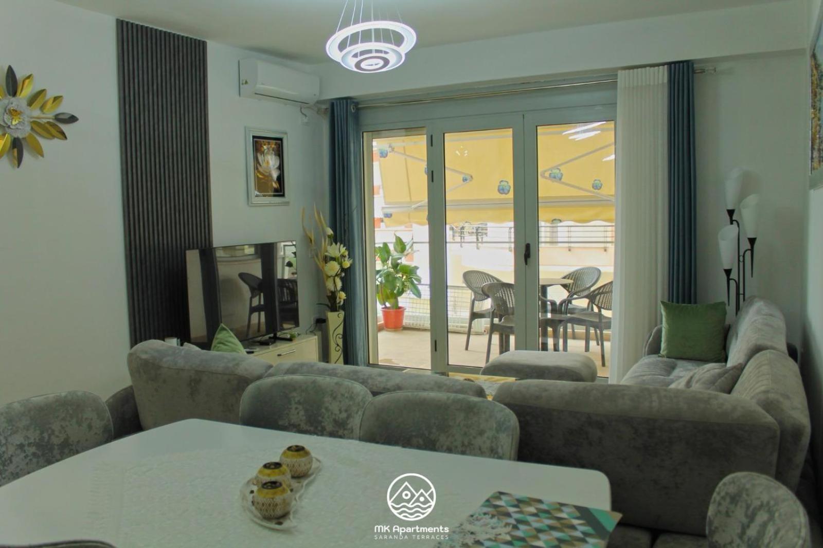 Mk Apartments Saranda Terraces Exterior photo